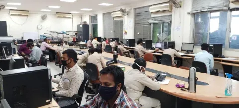 Image of the State Migrant Control Room